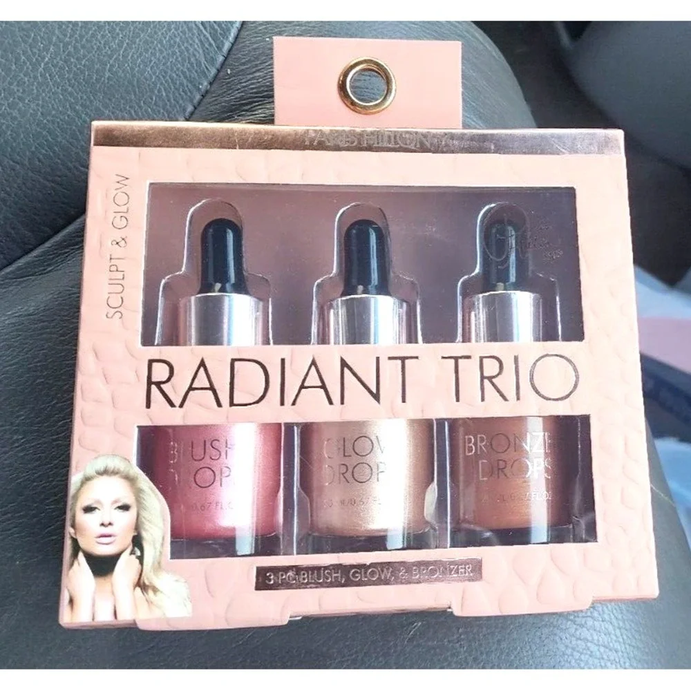 Paris Hilton Radiant Trio‎ 3 OC Blush, Glow, & Bronzer